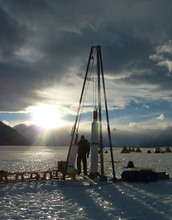 Ice core driller